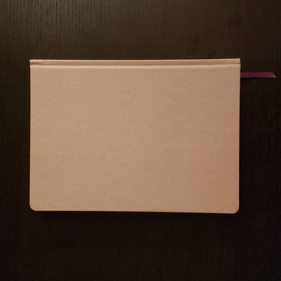 Light Mauve "Celebrate Everyday" Shimmery Polka Dot Daily Journal | NWOT - Picture 4 of 4